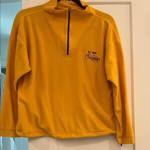 Vintage Hood to Coast Relay Oregon yellow fleece pullover size S small